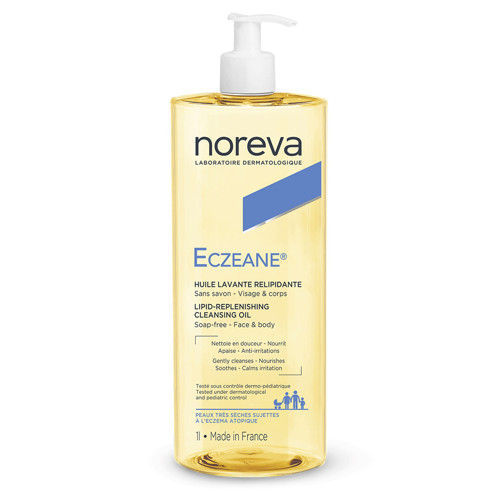 Noreva Eczeane Olio detergente ricostituente 1L