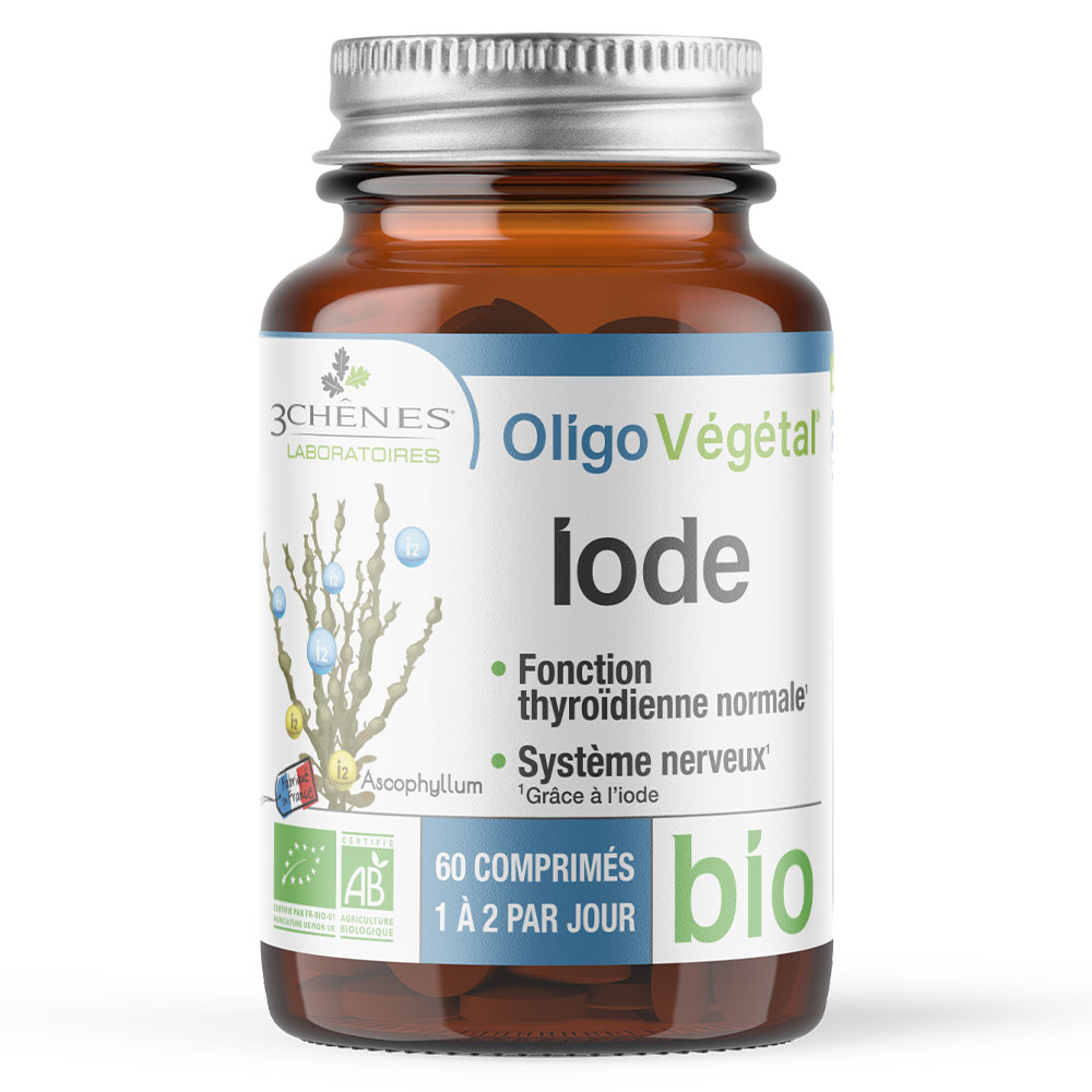 3 Chênes Iodio Bio 60 compresse