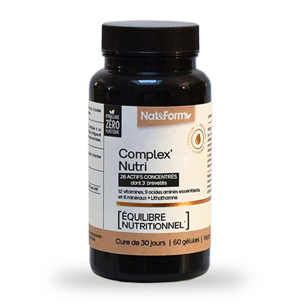 Nat&Form Complesso nutriente per l'equilibrio nutrizionale 60 capsule