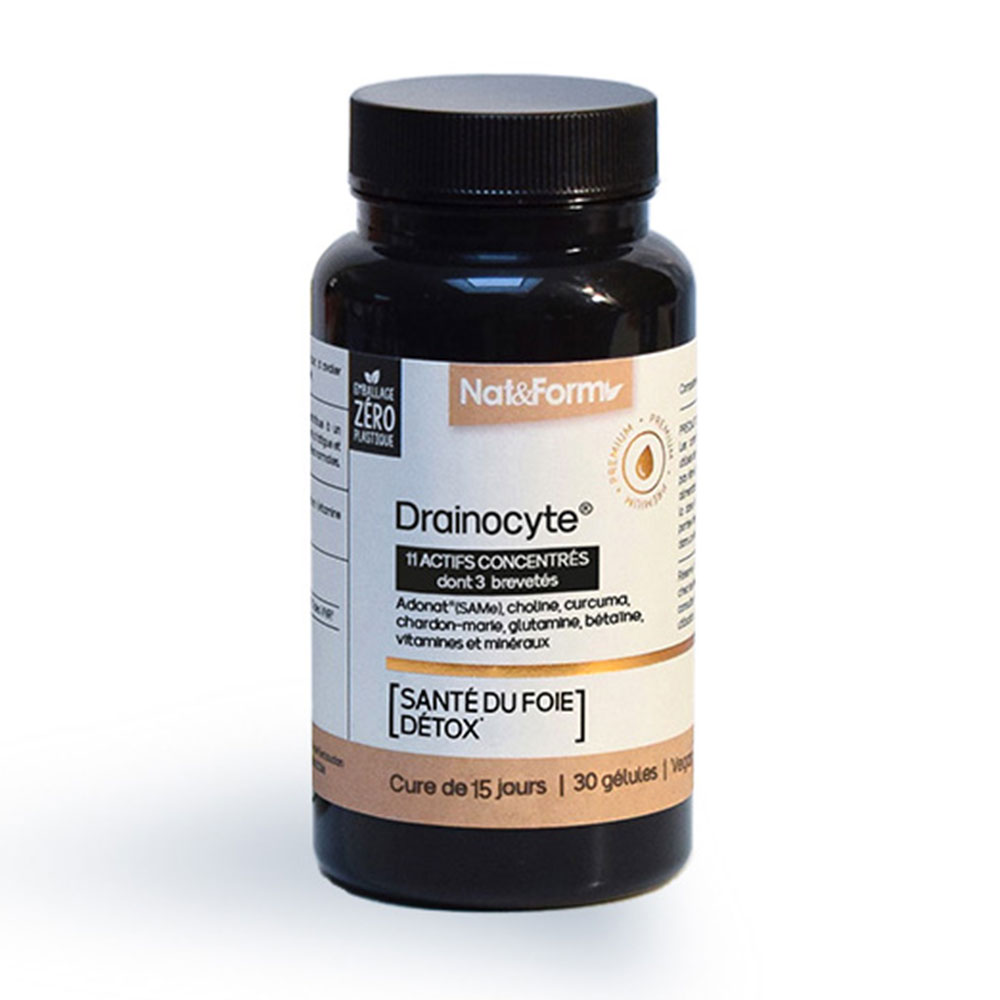 Nat&Form Drainocite® per la detossinazione del fegato 30 capsule