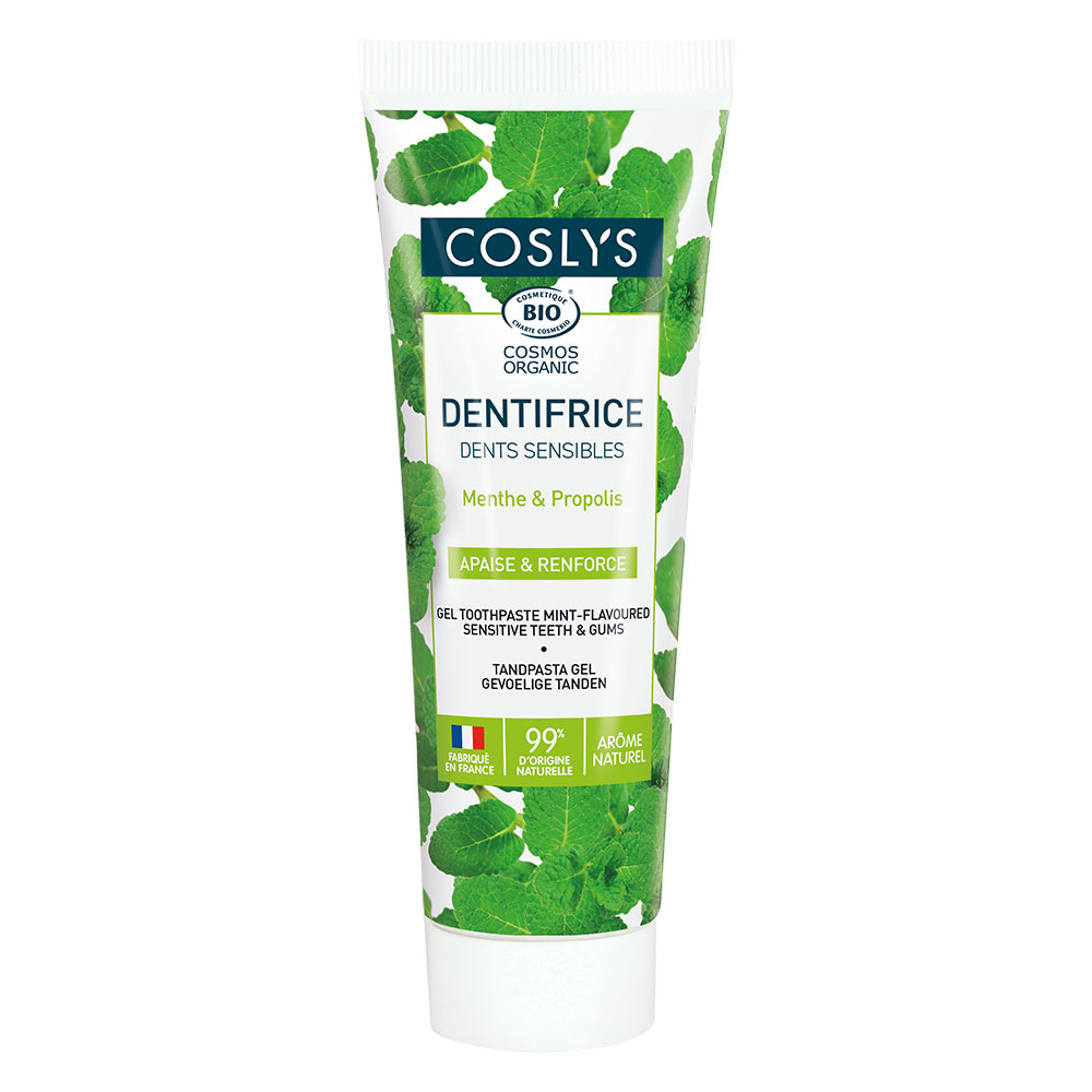 Coslys Dentifricio alla menta Bio Denti sensibili 75ml