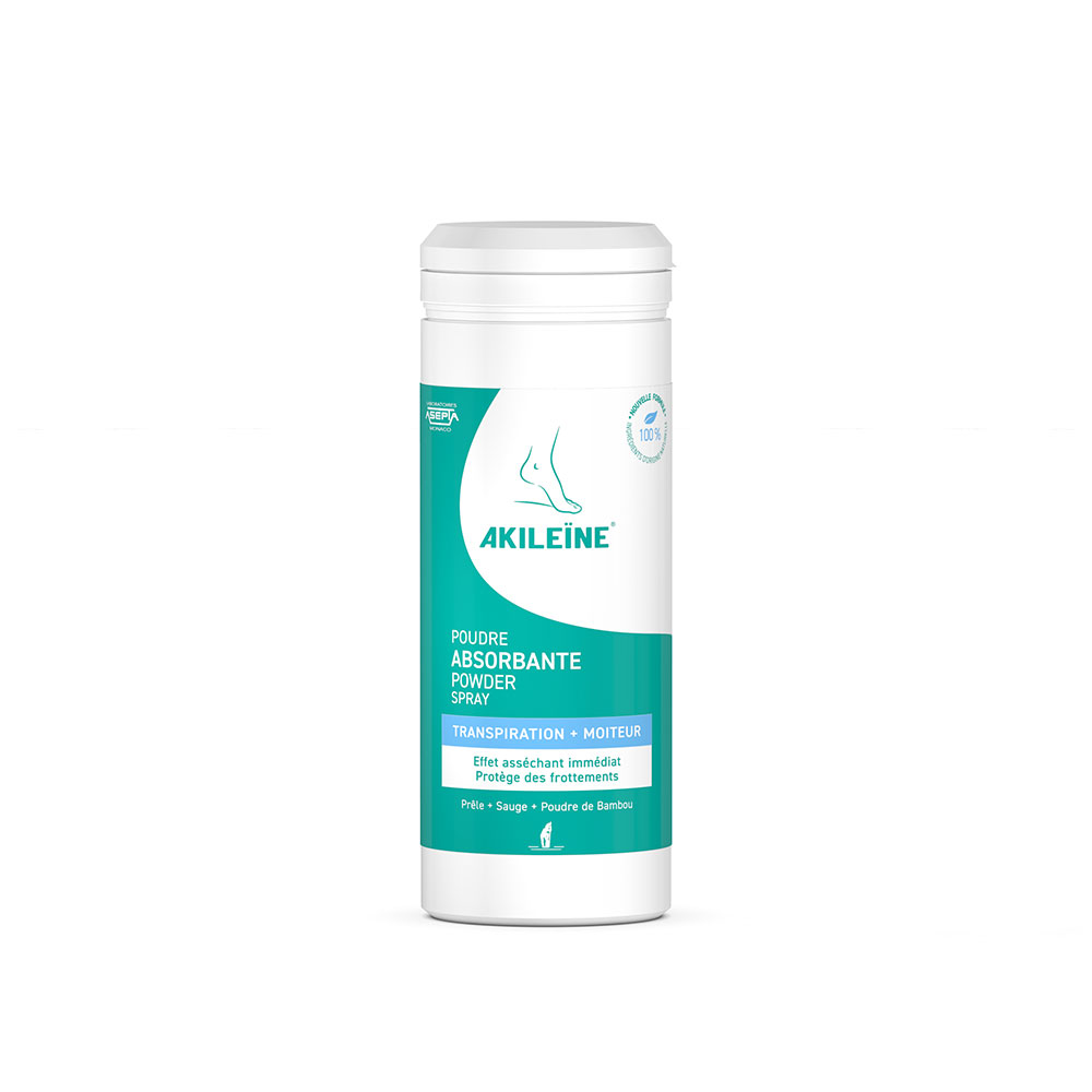 Asepta Akileine Polvere Absorb + molto forte per la sudorazione 75g