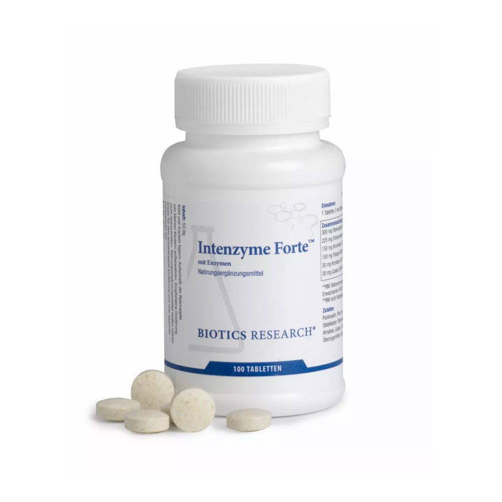 Biotics Research Enzimi forte 100 compresse