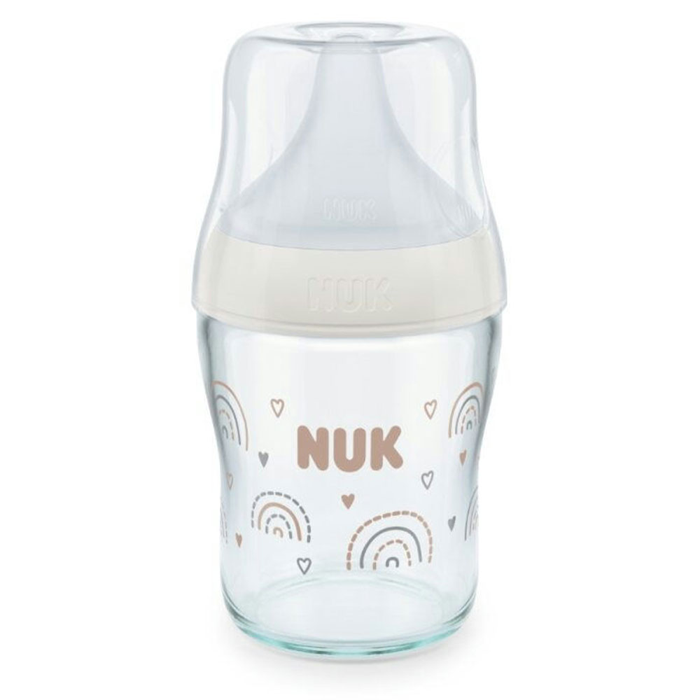 Nuk Perfect Match Biberon Stars Taglia M Vetro Dès La Naissance 120 ml