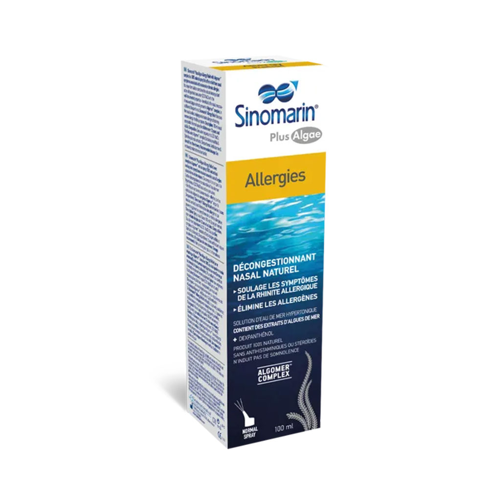 Gifrer Sinomarin Spray Nasale contro le allergie alle alghe Naso chiuso 100ml