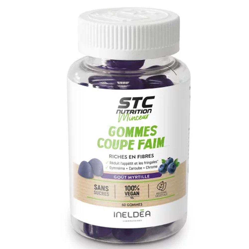 Stc Nutrition Soppressore dell'appetito ad alto contenuto di fibre 60 gomme