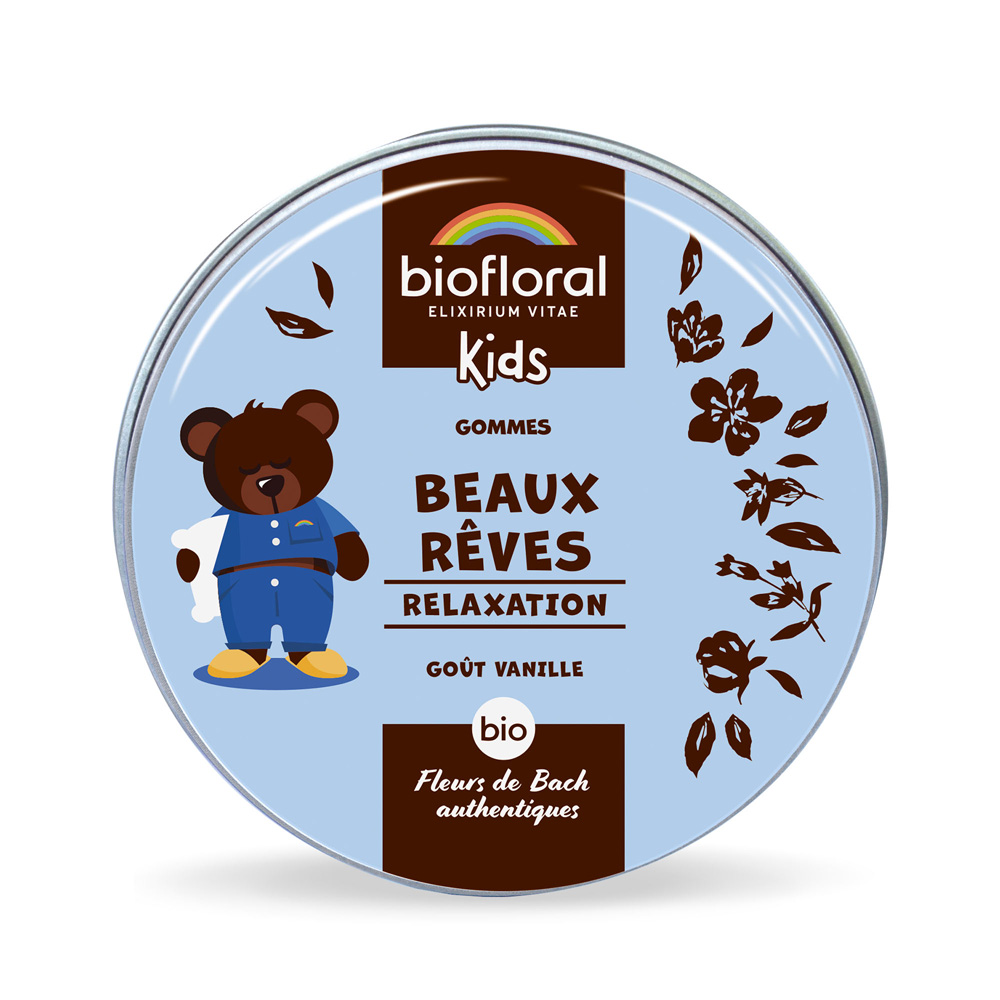 Biofloral Kids Beaux Rêves Relax Gummies Bio 45g