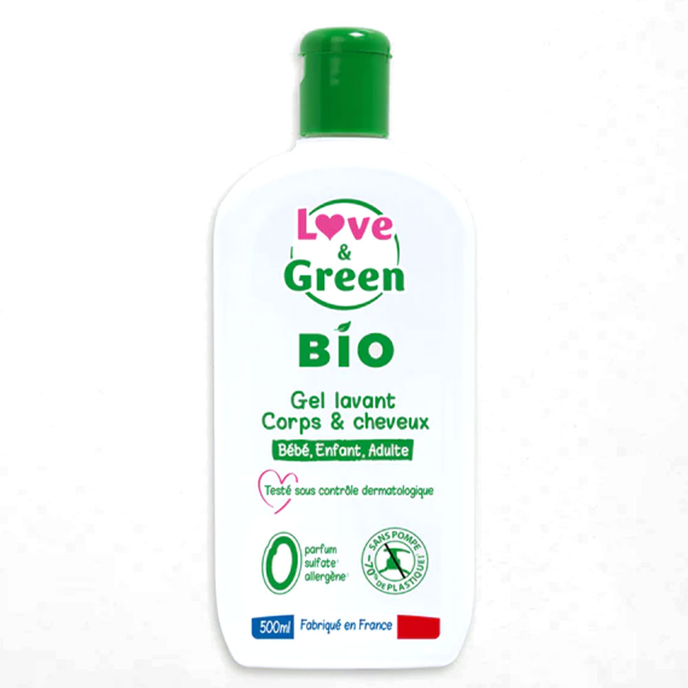 Love&Green Detergente Corpo e Capelli Corps et cheveux 500ml
