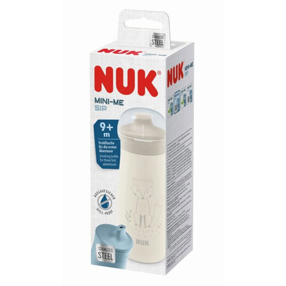 Nuk Mini Me Sep Bottiglia in acciaio inox per bambini Da 9 mesi 300 ml