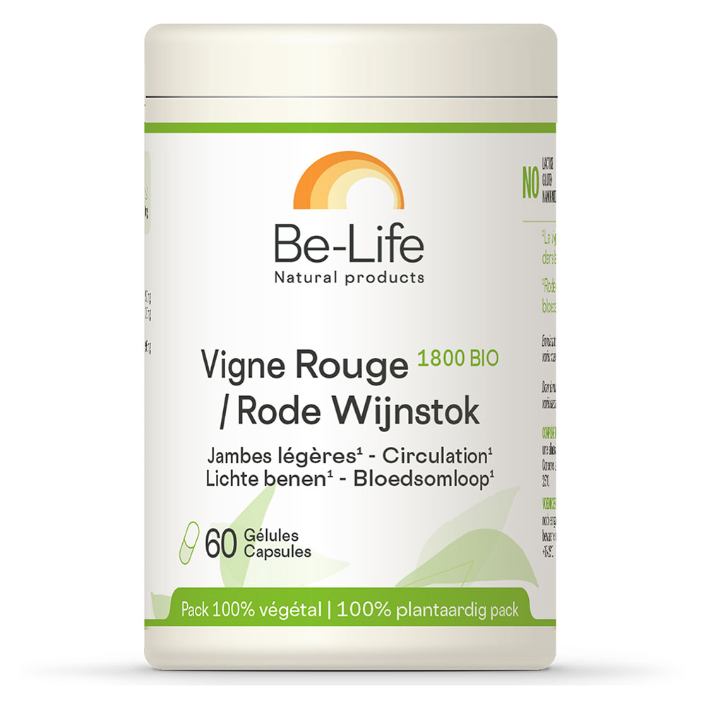 Be-Life Vite Rossa 1800 Bio 60 capsule
