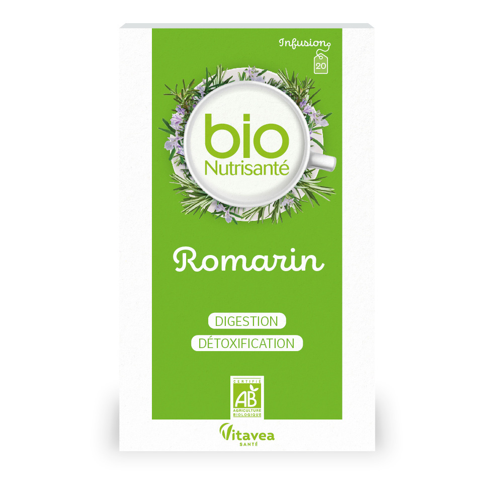 Vitavea Santé BioNutrisanté Infuso bio rosmarino 20 bustine