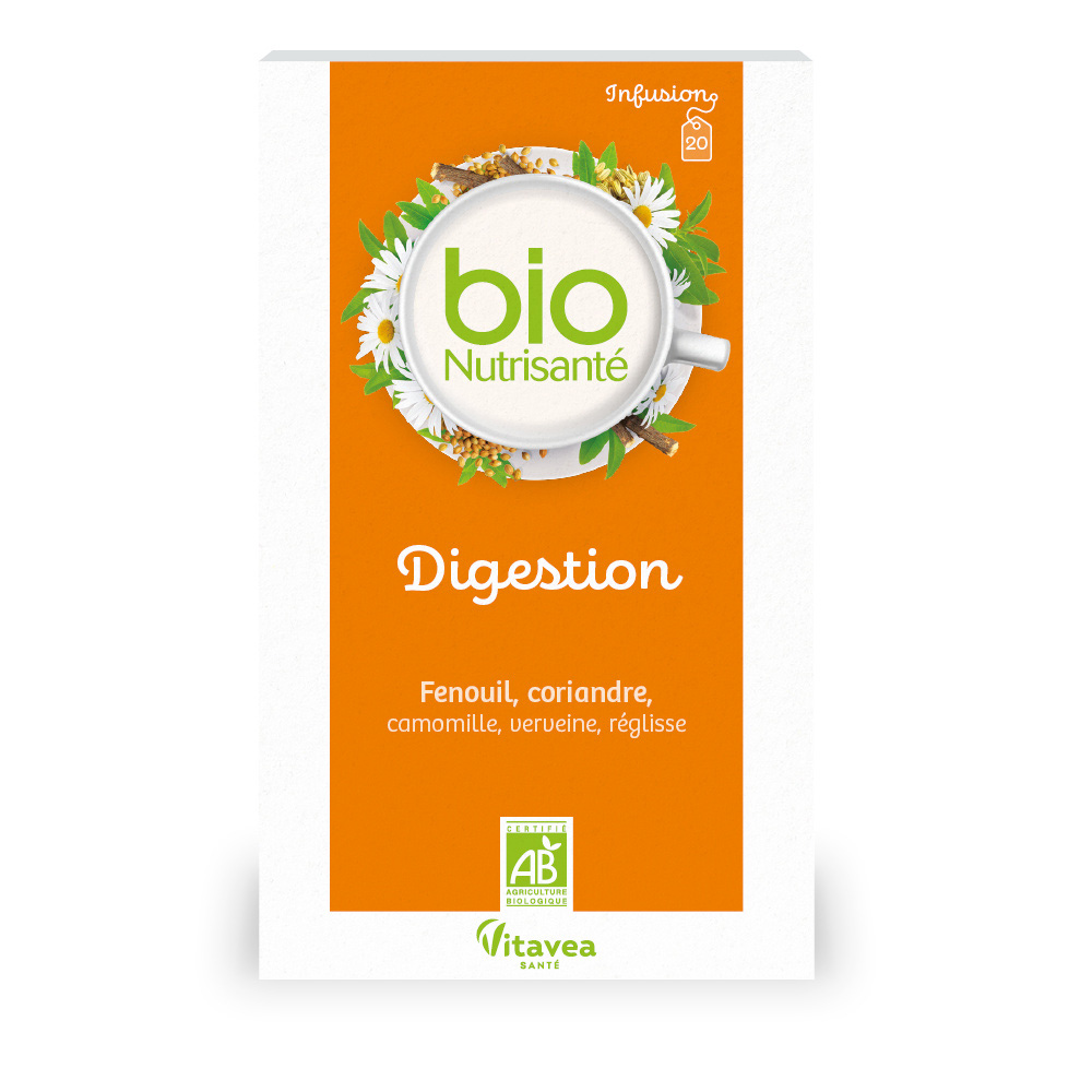 Vitavea Santé BioNutrisanté Infuso bio digestione 20 bustine
