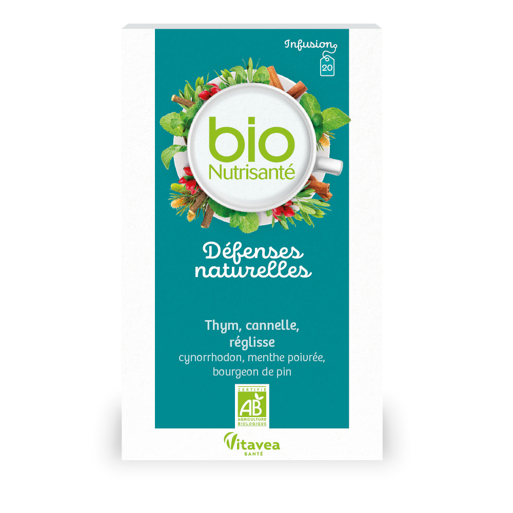 Vitavea Santé BioNutrisanté Infuso bio difese naturali 20 bustine