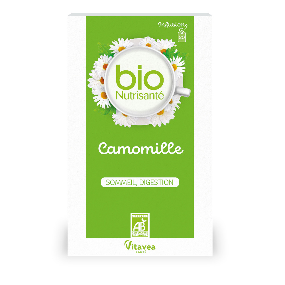 Vitavea Santé BioNutrisanté Infuso bio camomilla 20 bustine