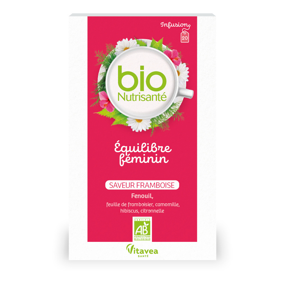 Vitavea Santé BioNutrisanté Infuso di equilibrio femminile 20 bustine