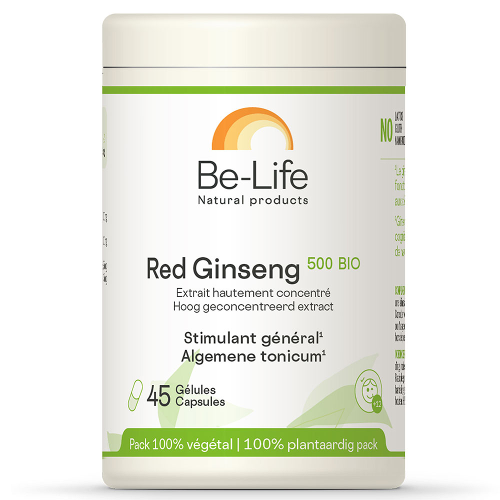 Be-Life Ginseng rosso 500 Bio 45 capsule
