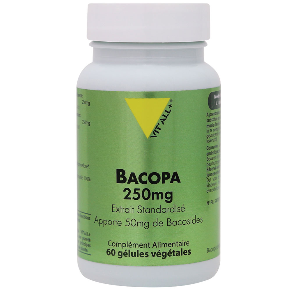 Vit'All+ Bacopa 250 mg 60 capsule vegetali