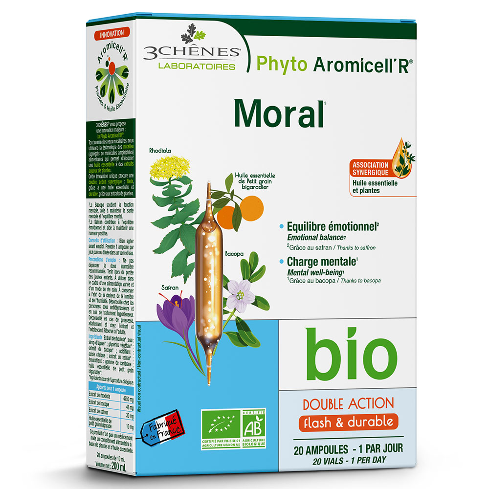 3 Chênes Ampolla Moral Bio x20