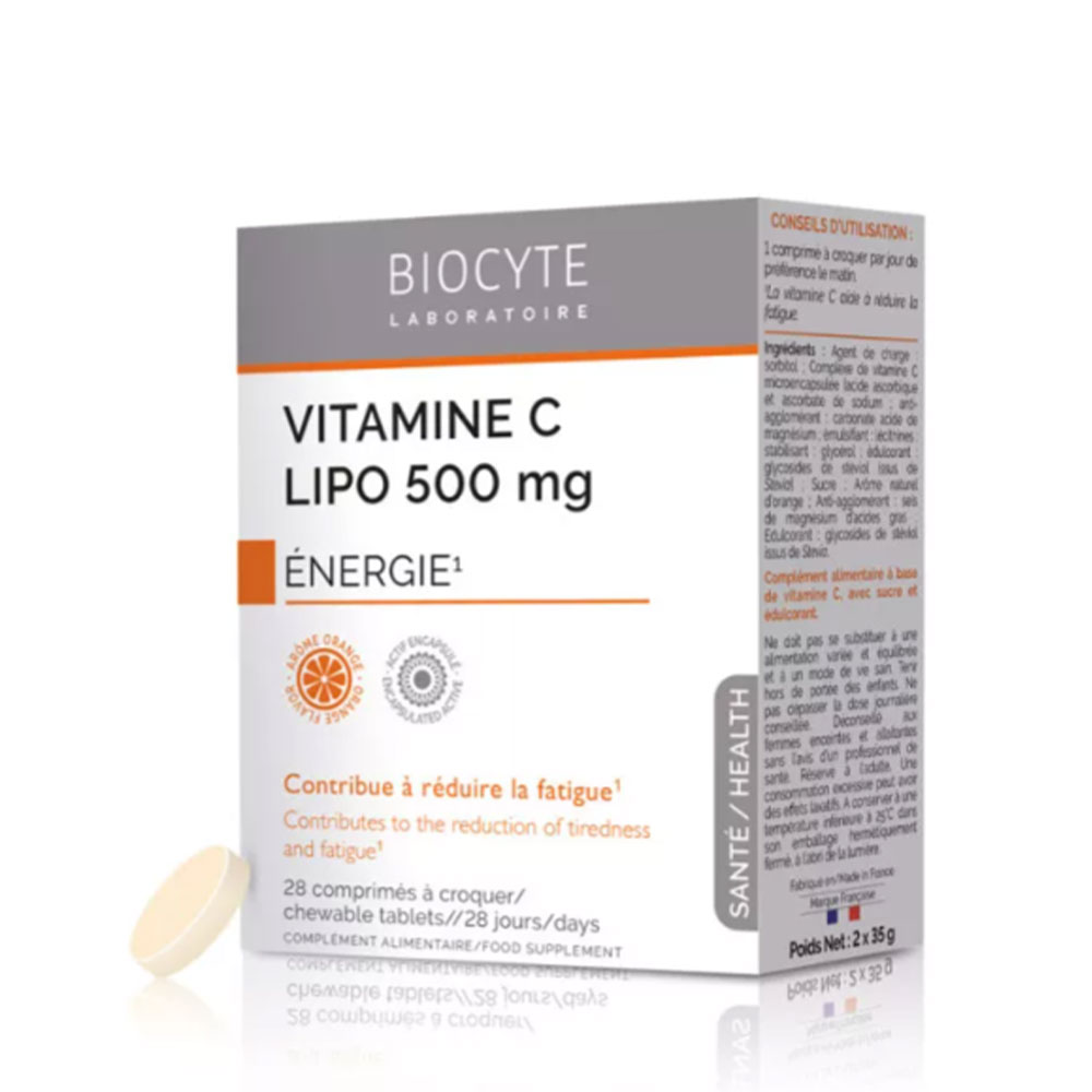 Biocyte Salute Vitamina C Lipo 500 mg Energia 2x14 Compresse masticabili