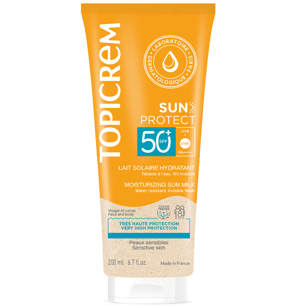Topicrem Sun Protect Latte solare idratante SPF50+ 200 ml