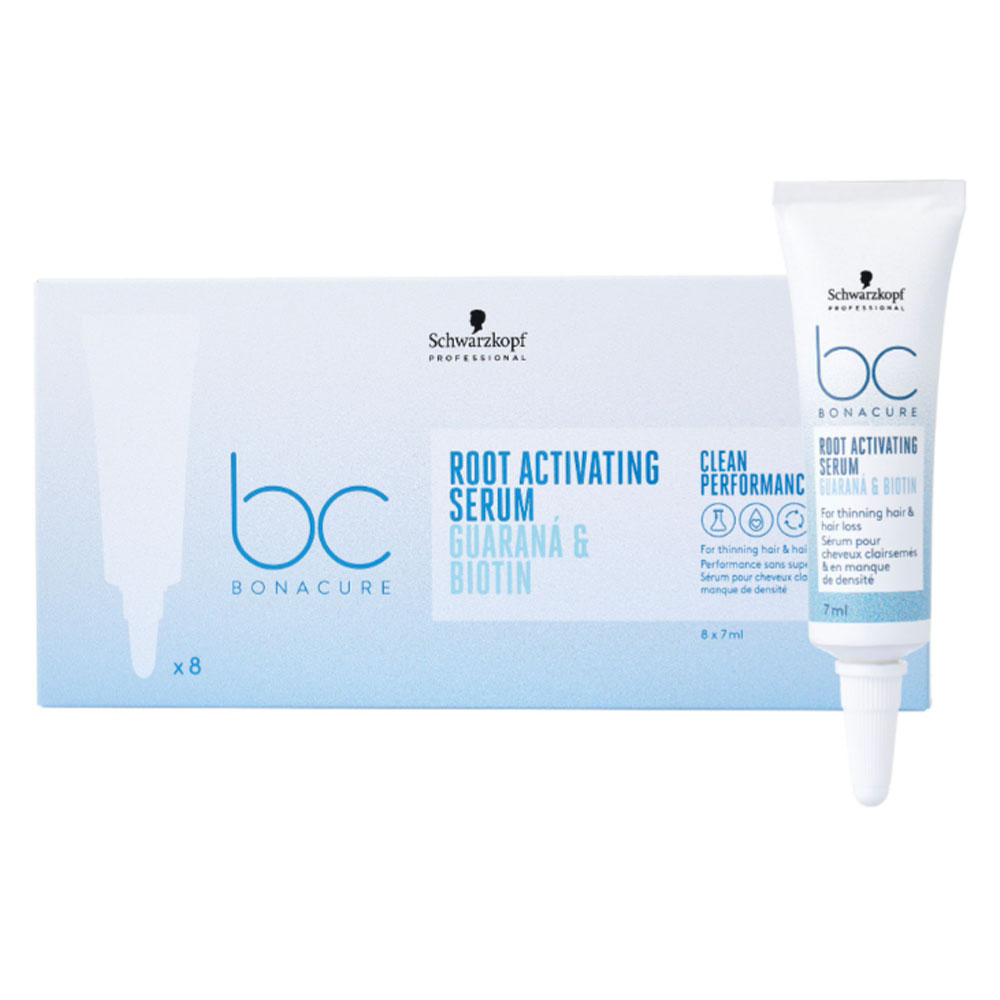 Schwarzkopf Professional BC Bonacure Siero attivatore di radici per capelli diradati e privi di densità 8x7ml