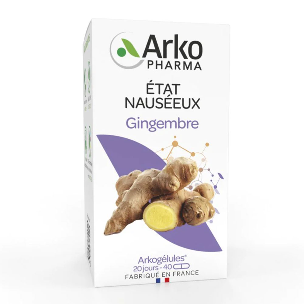 Arkopharma Arkocapsule Stato di nausea zenzero Zenzero 40 capsule