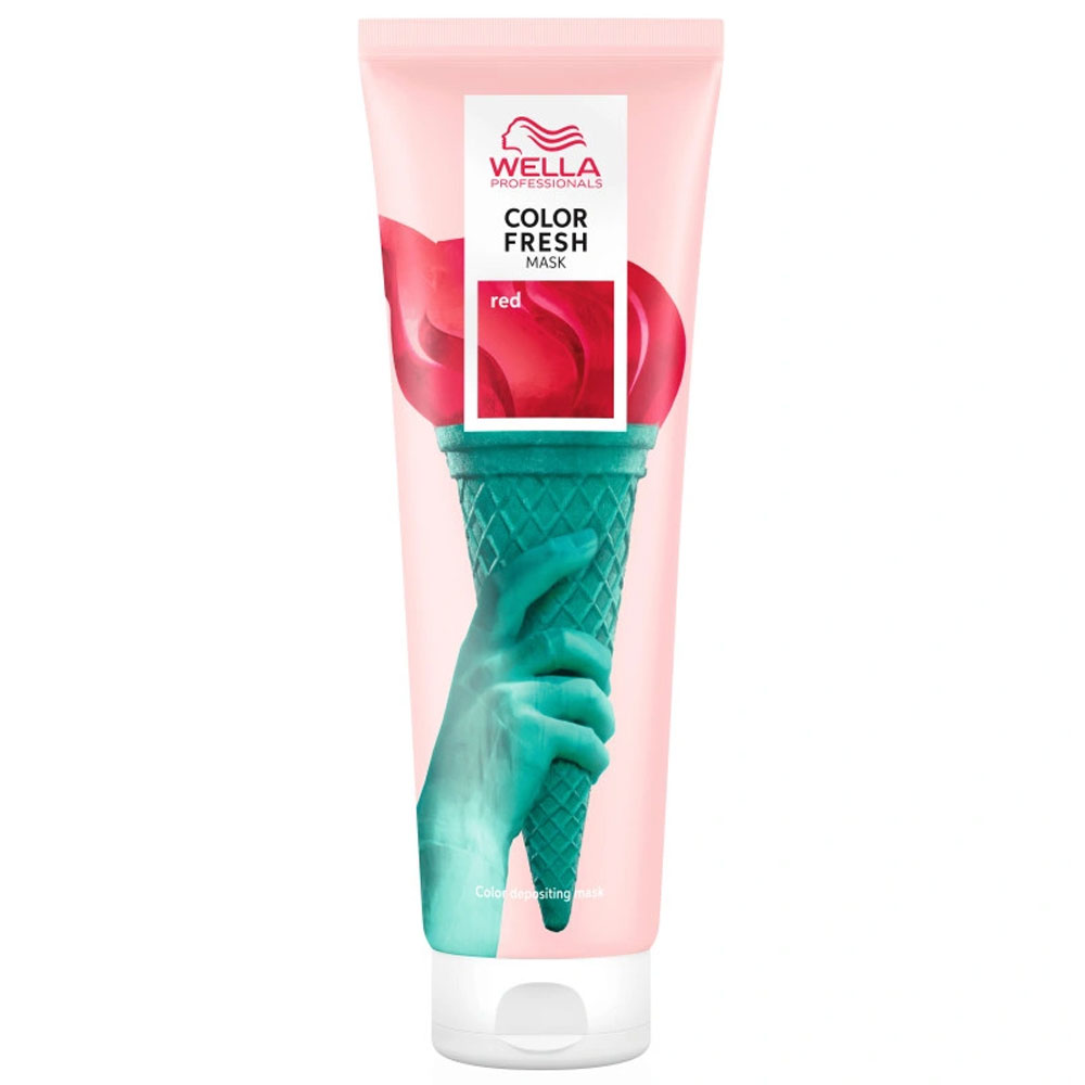 Wella Professionals Color Fresh Mask Maschera di colorazione temporanea Red 150 ml