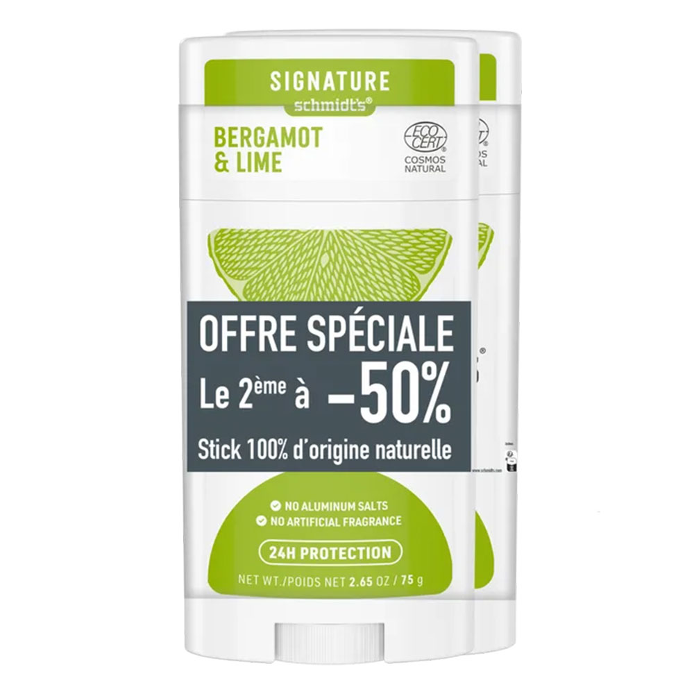 Schmidt'S Deodorante in stick Signature 2x75g