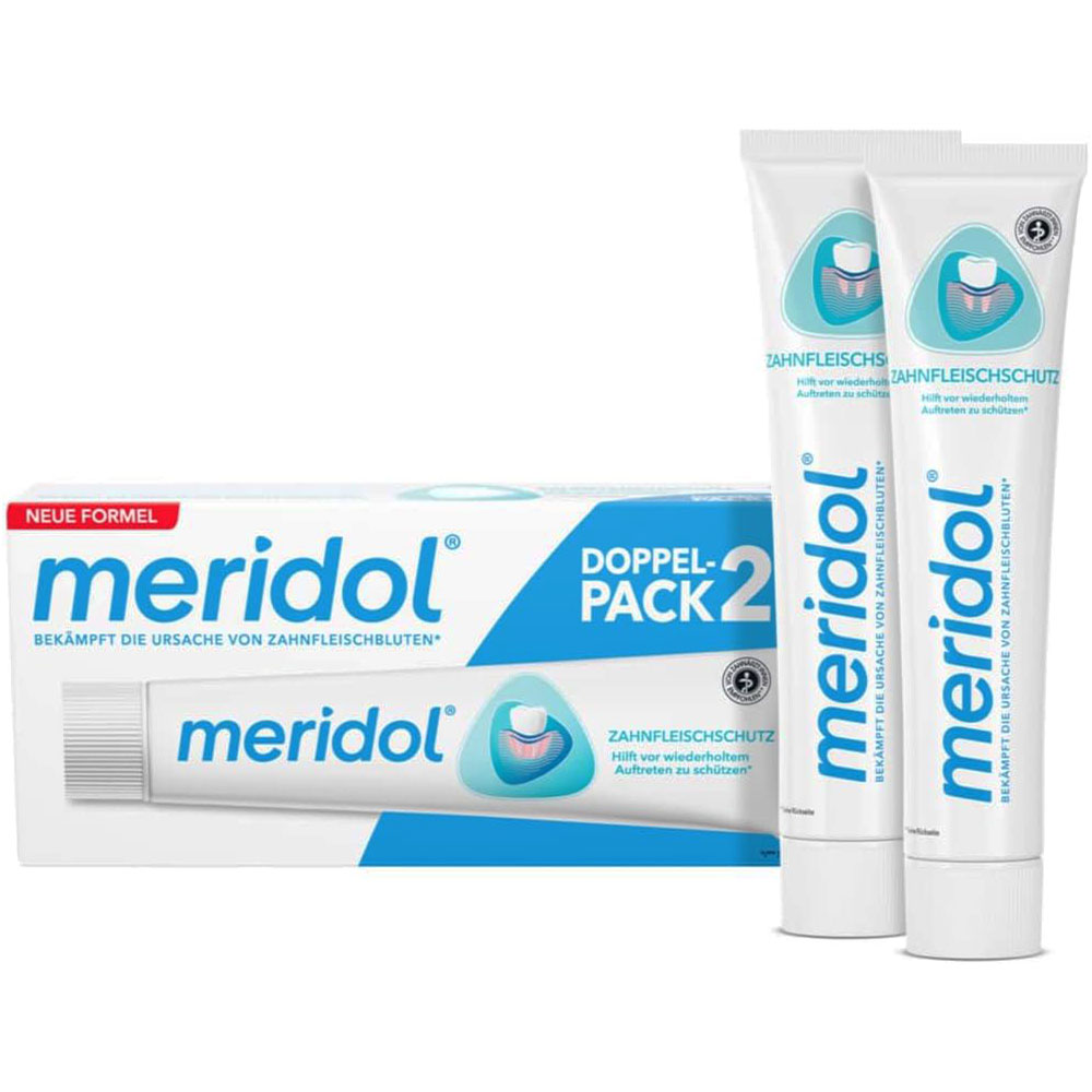 Meridol Dentifricio per la protezione delle gengive 2x75ml