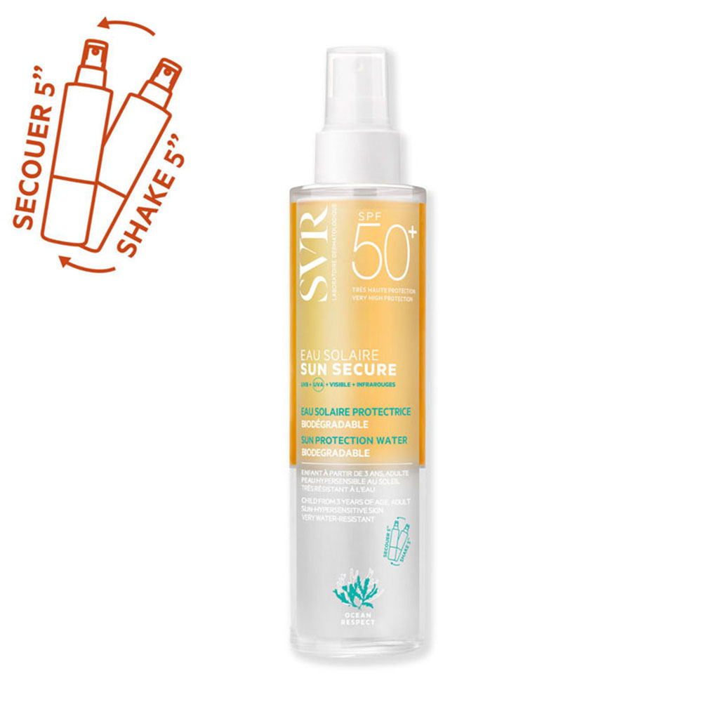 Svr Sun Secure Solare protettivo biodegradabile Acqua SPF50+ - Protezione solare 200 ml