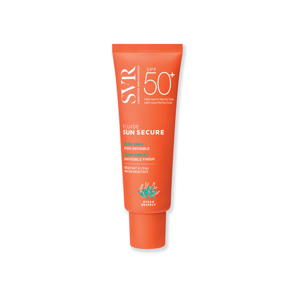 Svr Sun Secure Fluido leggero Pelle ipersensibile al sole Spf50+ Peaux Hypersensibles Au Soleil 50ml