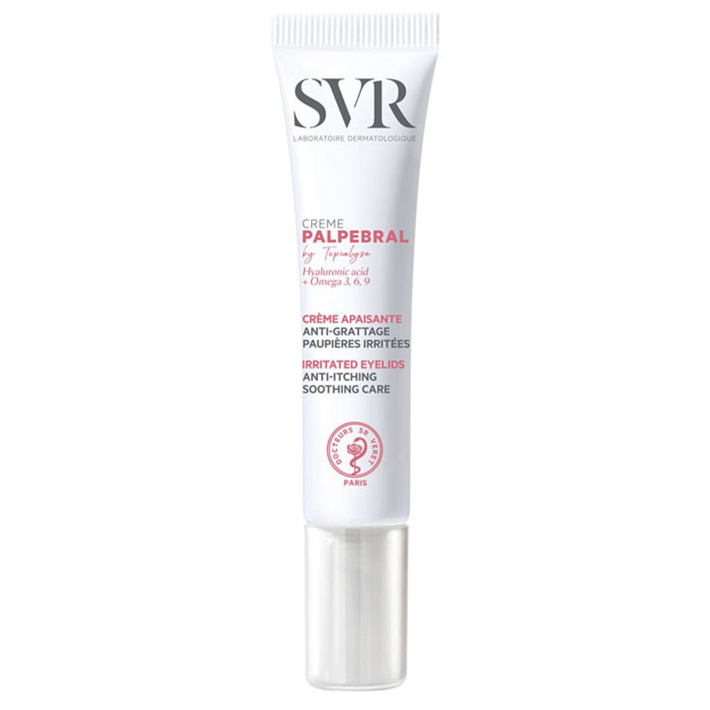 Svr Topialyse Palpebral crema lenitiva anti-prurito palpebre irritate 15 ml
