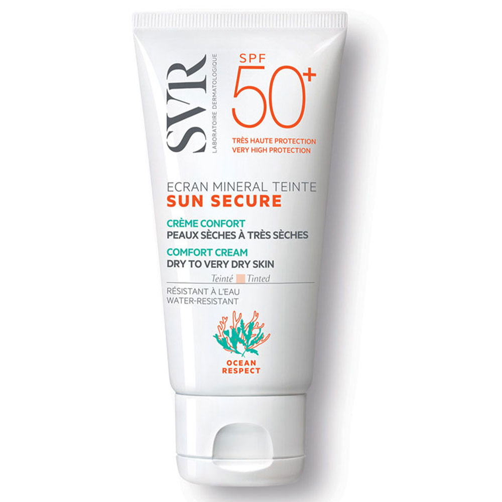 Svr Sun Secure Schermo minerale colorato spf50+ pelli secche e molto secche 50ml