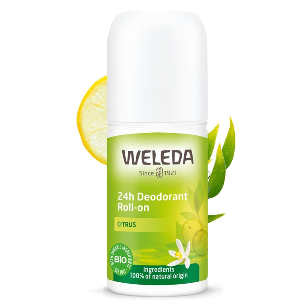 Weleda Deodoranti Roll On 24h al Limone 50ml