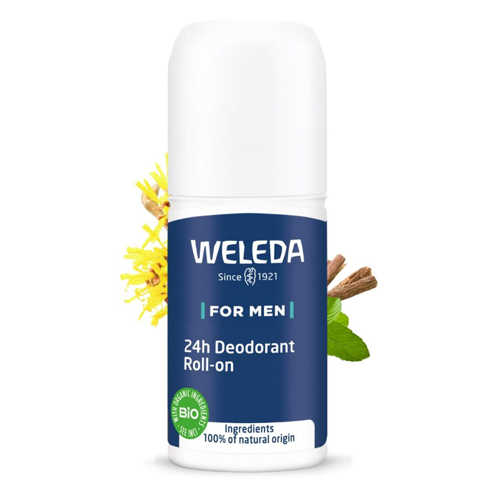 Weleda Deodoranti Uomo Roll On 24h 50ml