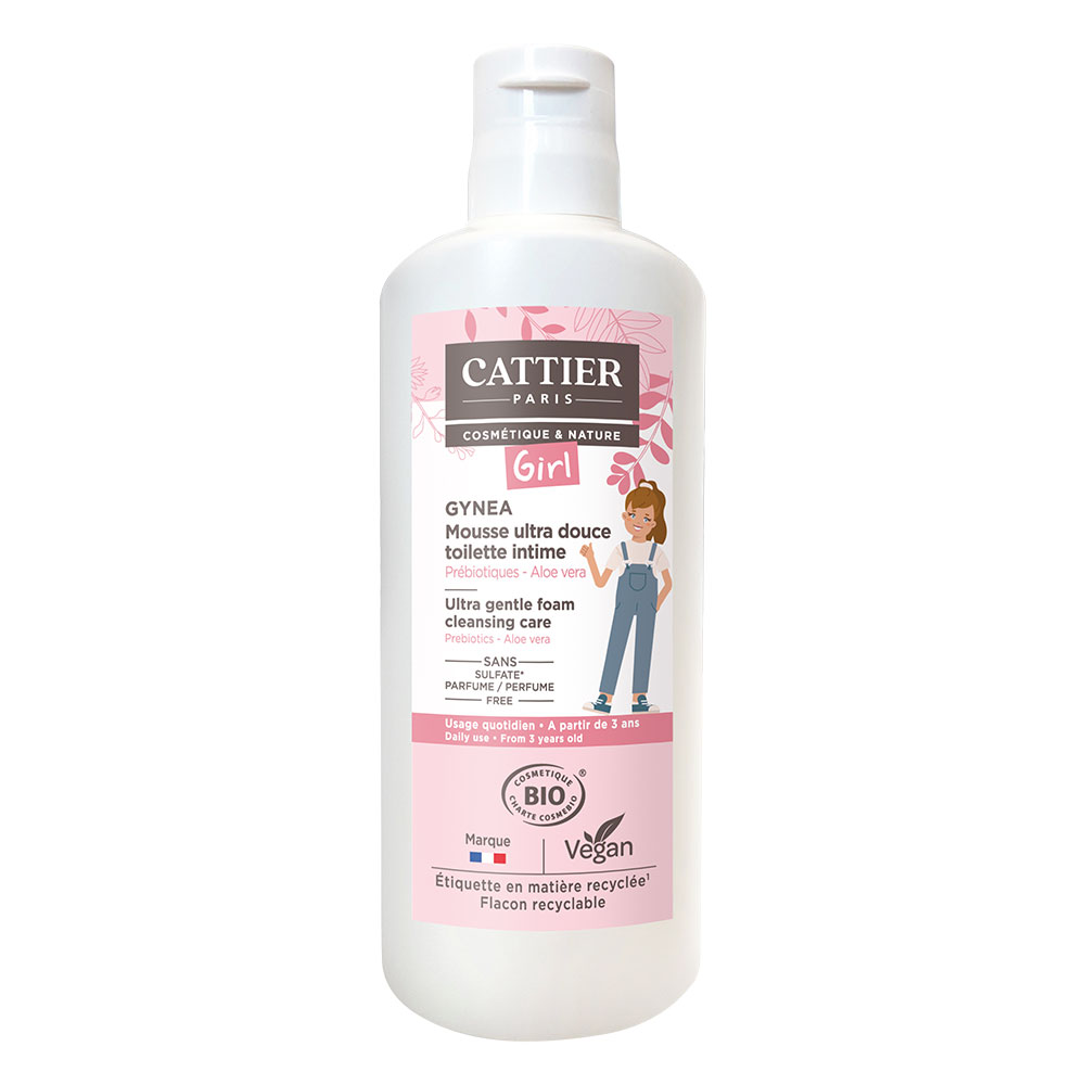 Cattier Gynea Girl Ultra Delicato Schiuma per Intimità Da 3 anni 150 ml