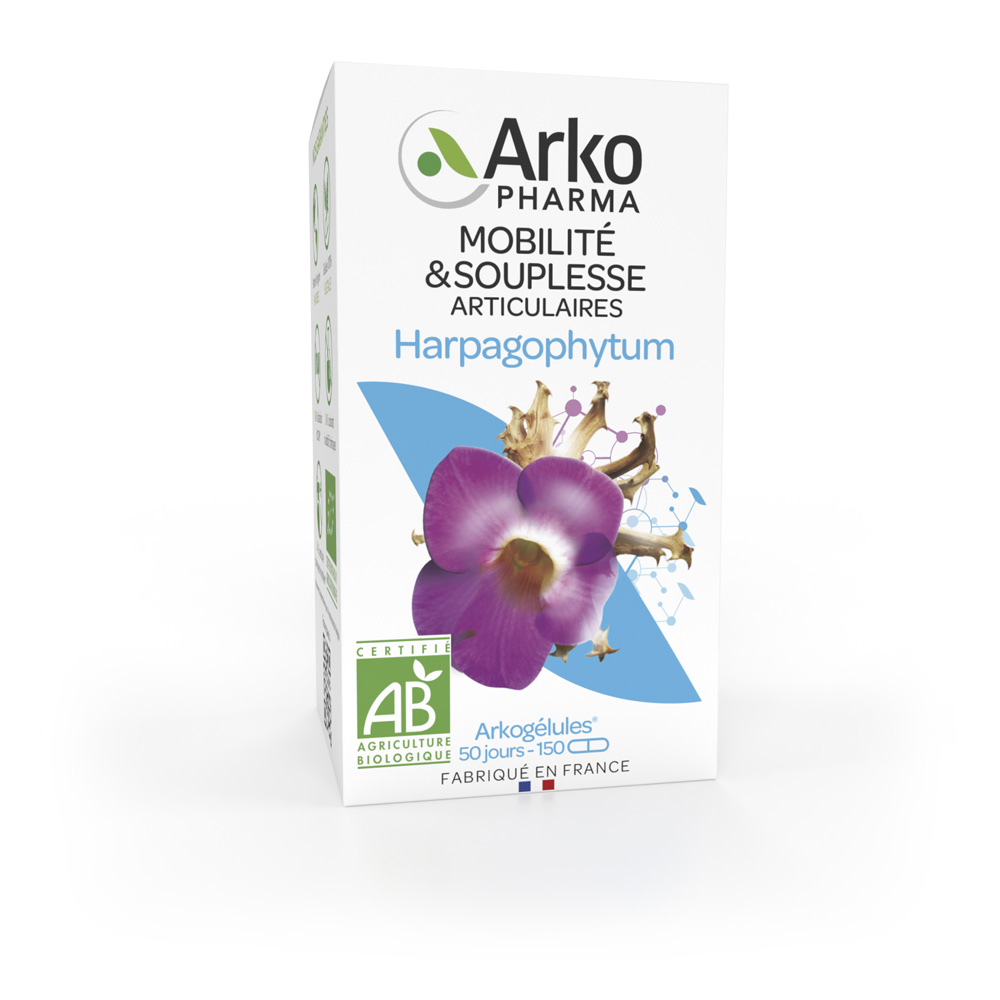 Arkopharma Arkocapsule Artiglio del Diavolo Bio Mobilità e flessibilità articolare 150 capsule