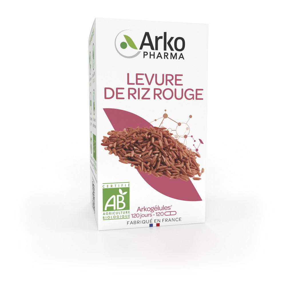 Arkopharma Arkocapsule Lievito di riso rosso bio 120 Capsule