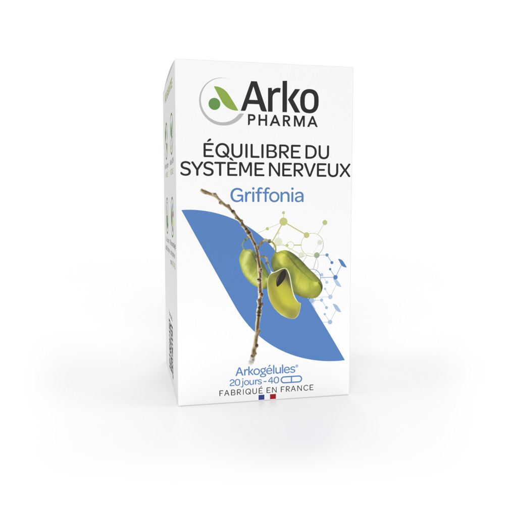 Arkopharma Arkocapsule Equilibrio sistema nervoso Griffonia 40 Capsule