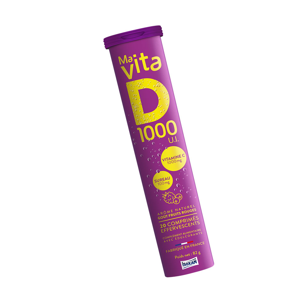 Isoxan Ma Vita D 1000 UI 20 compresse effervescenti