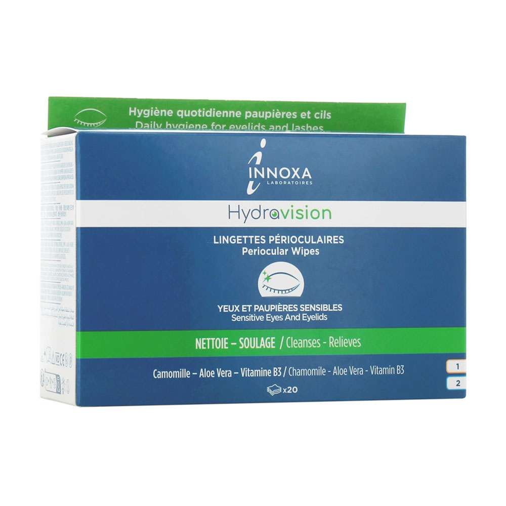 Innoxa HydraVision Salviette perioculari x20