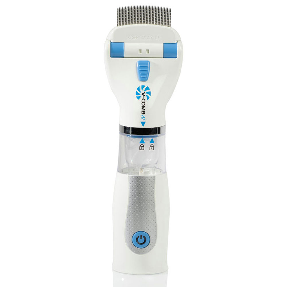 Aquaromat N.A. Comb ricaricabile Aspiratore elettrico per pidocchi