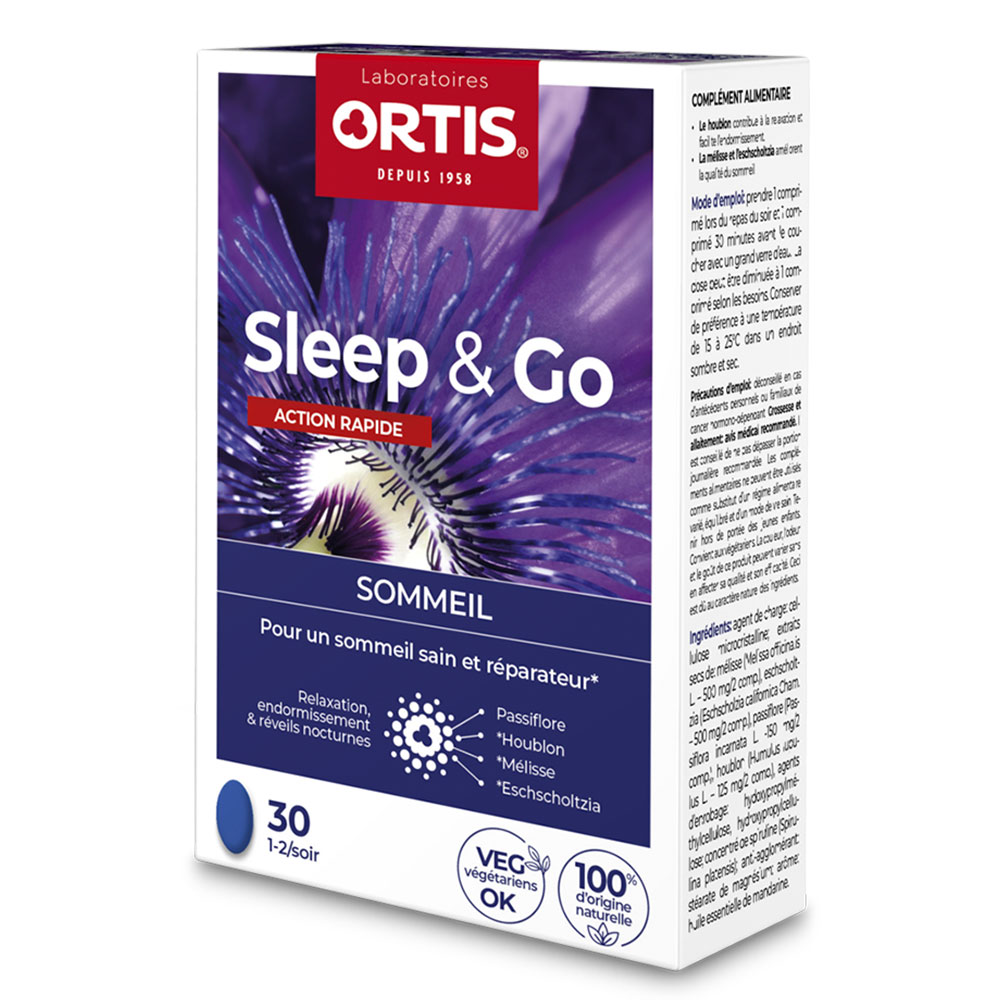 Ortis Sleep&amp;Go 30 compresse