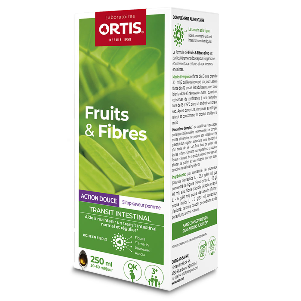 Ortis Frutta e Fibre Sciroppo 250ml