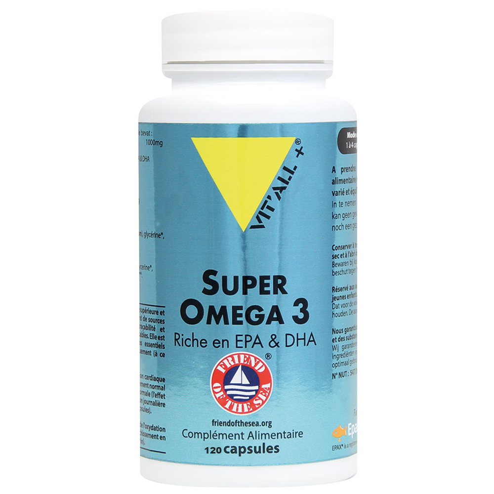 Vit'All+ Omega 3 con EPA e DHA 120 Capsule