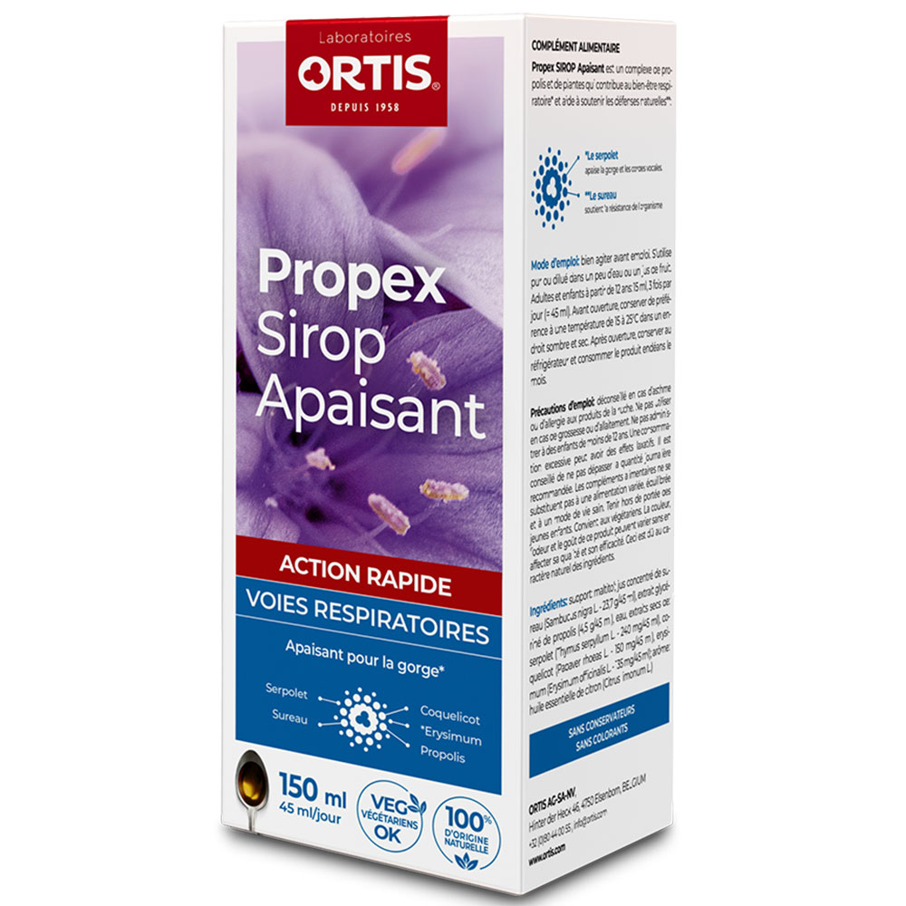Ortis Sciroppo lenitivo Propex 150 ml