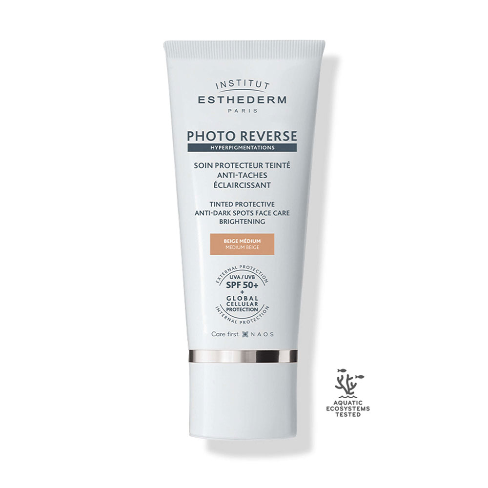 Institut Esthederm Photo Reverse Trattamento protettivo illuminante anti-macchie SPF50+ Medio 50ml