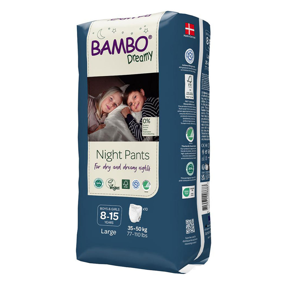 Bambo Nature Dreamy Notte per ragazze e ragazzi x10
