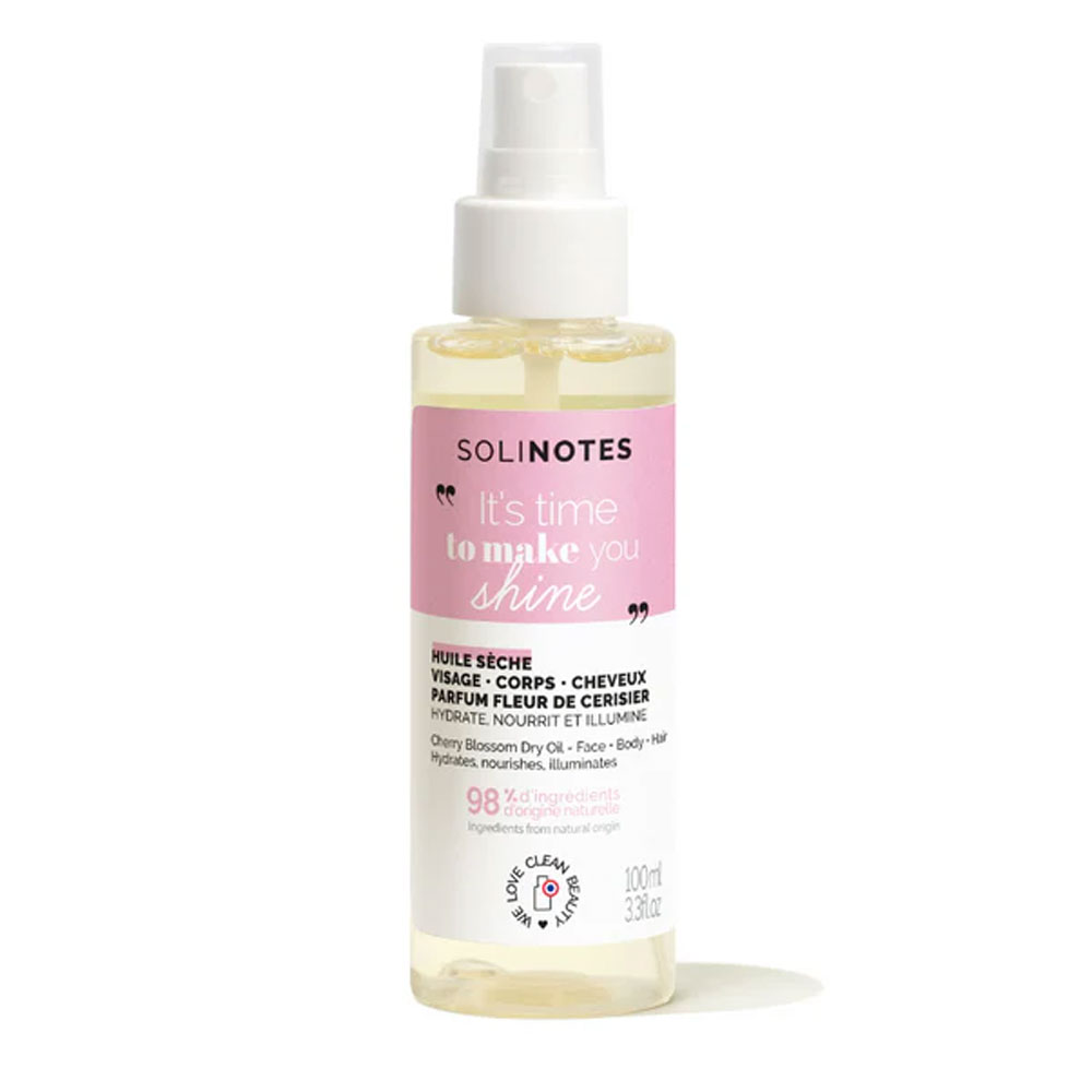 Solinotes Olio secco ai Fiori di Ciliegio 100ml