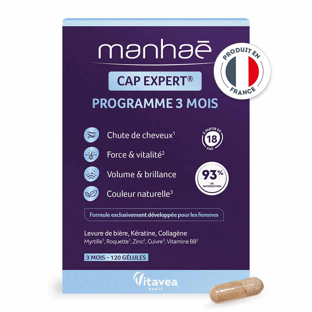 Manhaé Trattamento esperto capelli 120 Capsule